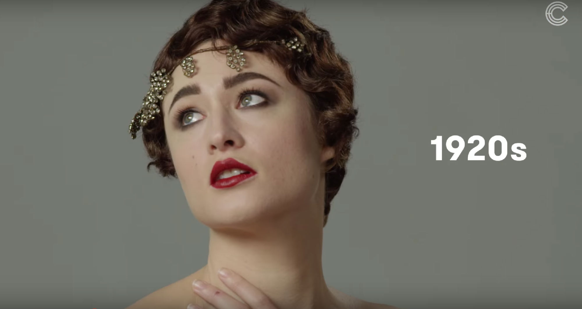  时尚潮流短片《2分钟看完百年法国女郎妆扮变迁》