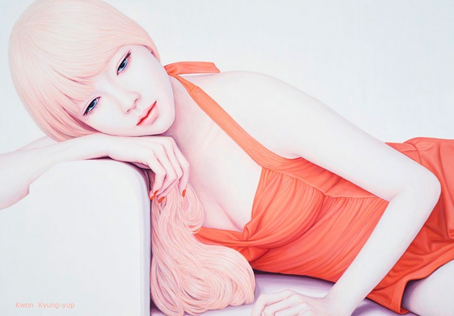 冷艳细腻 | 韩国艺术家Kwon Kyung Yup绘画作品